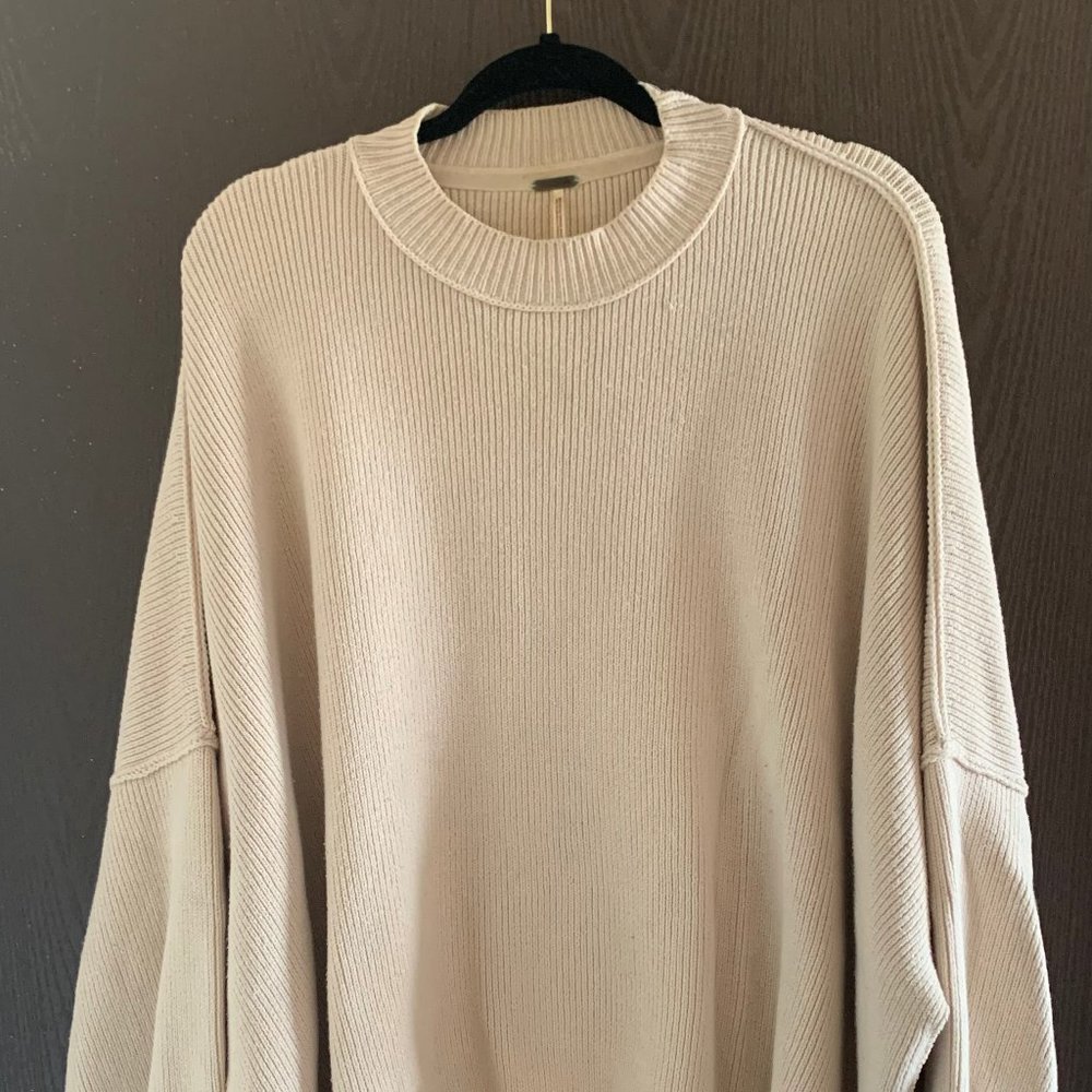 Free People Easy Street Tunic in Cream